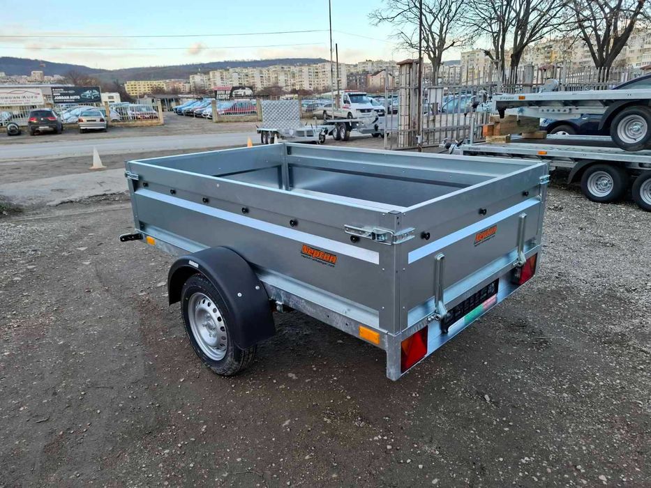 НОВО самосвално ремарке с ресьори и амортисьори NEPTUN N7-210 PRR