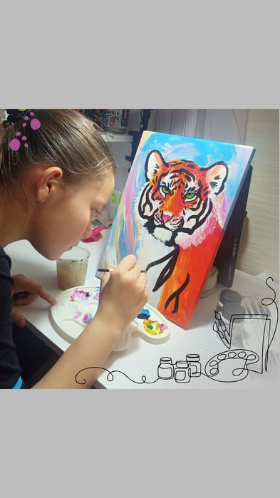 Уроки рисования с выездом на дом