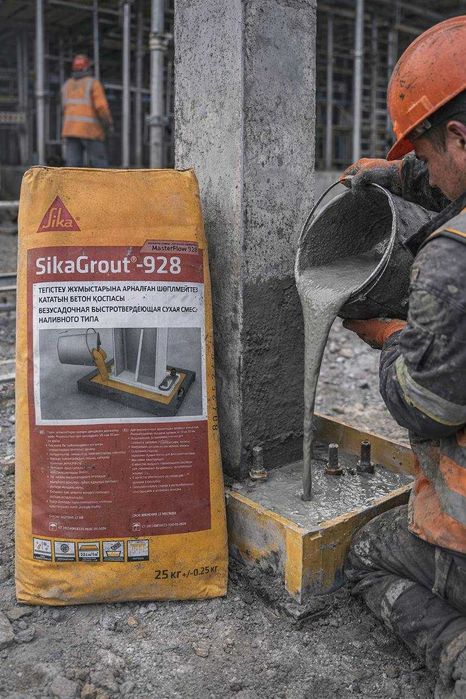 Sika  928 Grouting (column base supports)