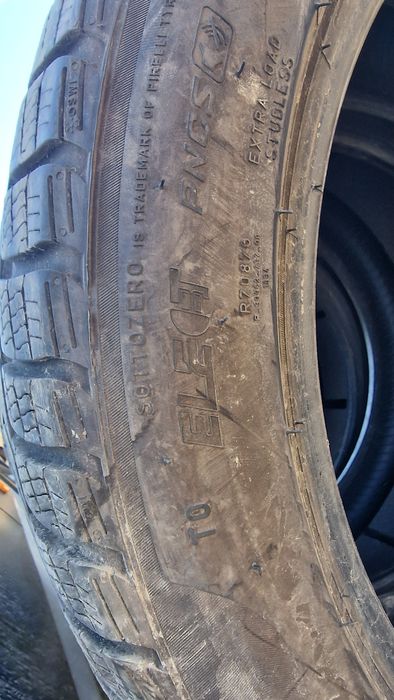Anvelope 255/45R19 marca Pirelli, DOT 2021,6 mm,M +S