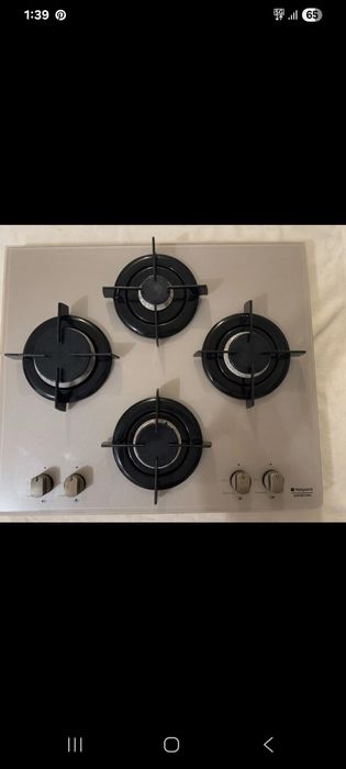 Plita pe gaz cu 4 ochiuri cu autoaprindere