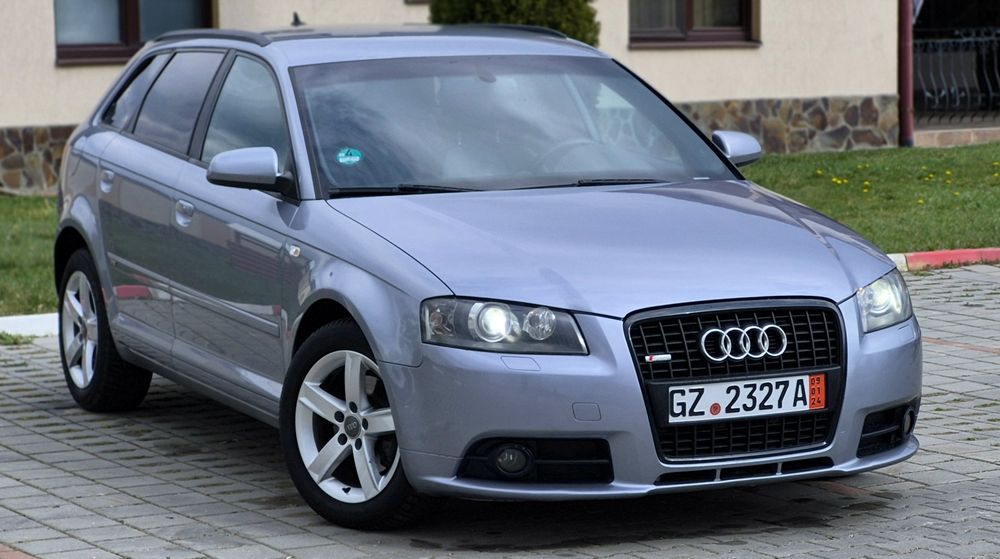 Audi a3 2.0 tdi 140 cp 3 x sline