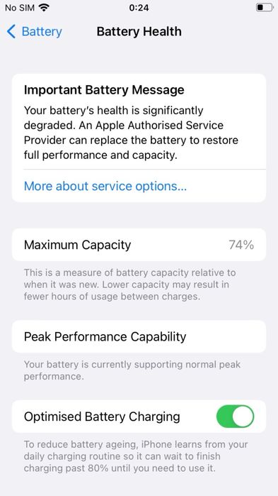 iPhone 7, 128GB, black