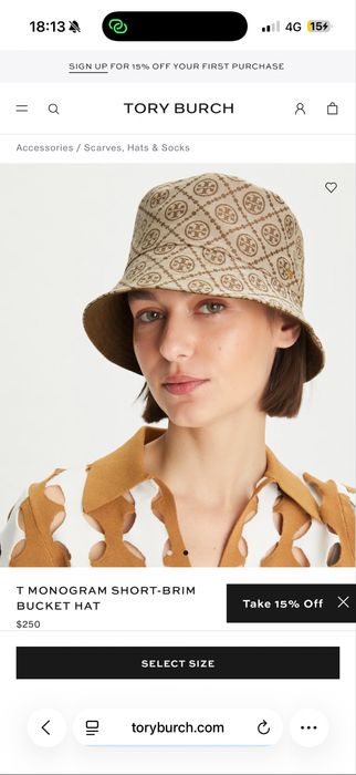 Шляпа бренд tory burch