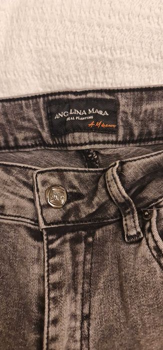 Дамски дънки Angelina Mara medium waist slim W:27 L:31