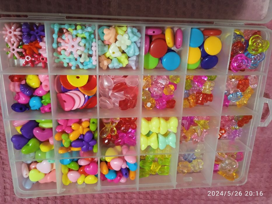 Набор  бусинок  для девочек