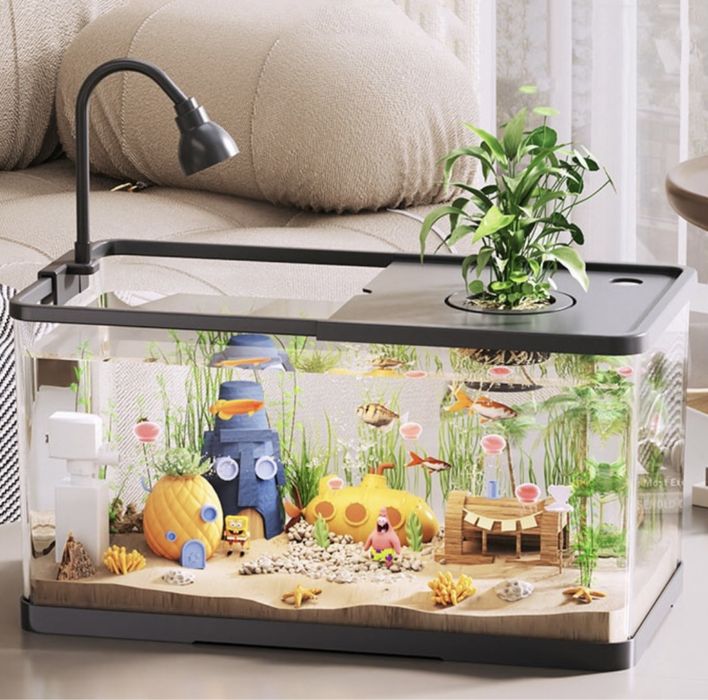 Продам аквариумный набор 30 л в хорошем состоянии