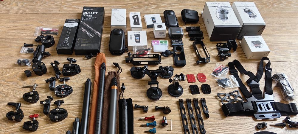 Accesorii Insta 360 X5 X4 X3 X2 One RS R GoPro Hero