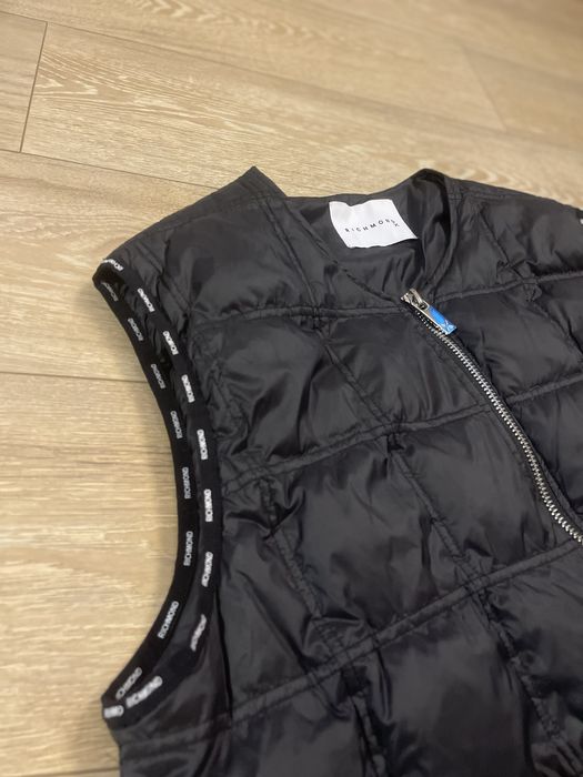 Vestă ,bărbat, John Richmond Negru Regular Fit - L (ca nouă)