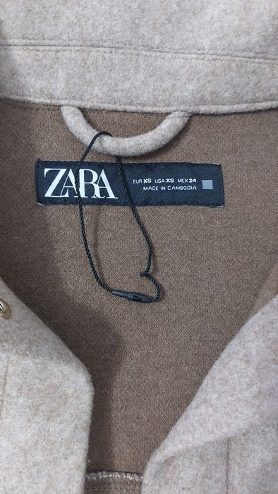 Jacheta Zara tip camasa