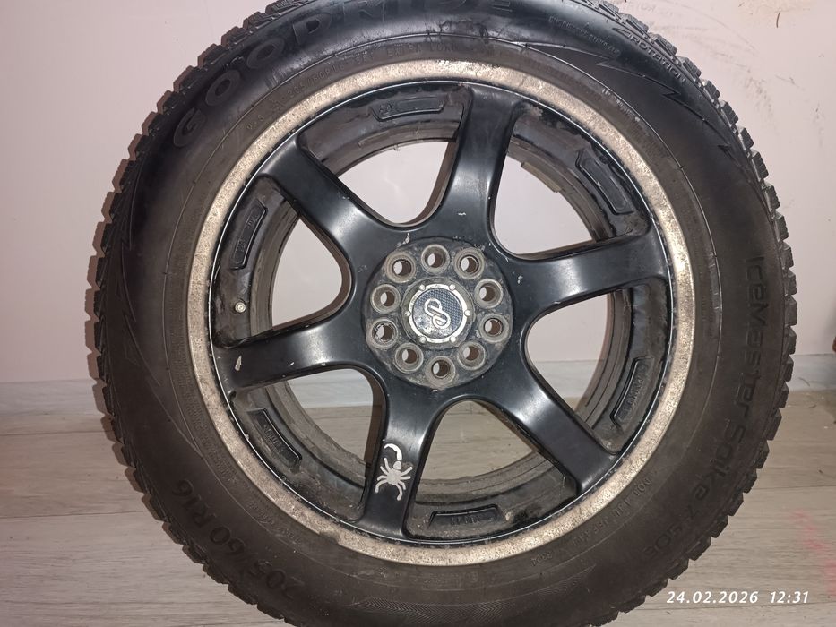 Литые диски R16 205/60 R16 зима комплект 4 шт