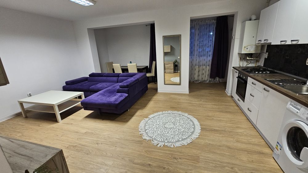 Inchiriez ap cu 2 camere, gradina si 2 parcari private