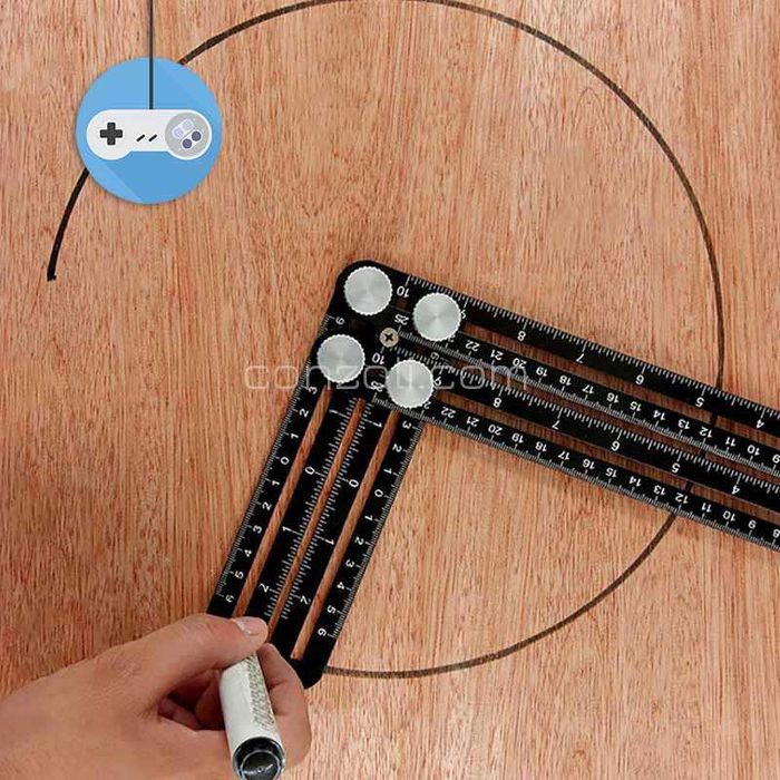 Мултифункционален шаблон от алуминиева сплав