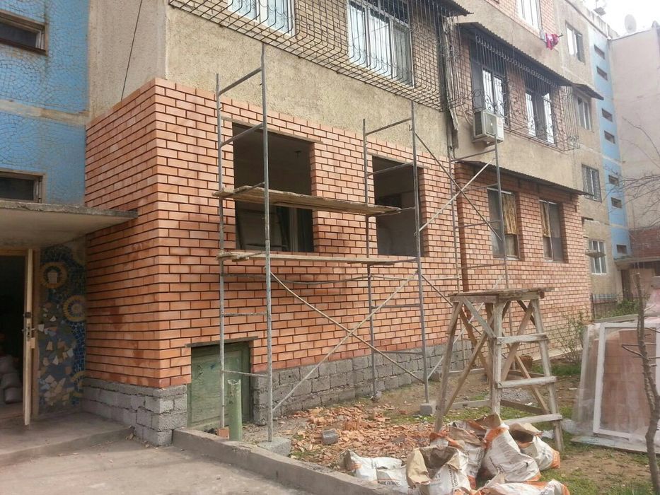 Balkonga g'isht teramiz