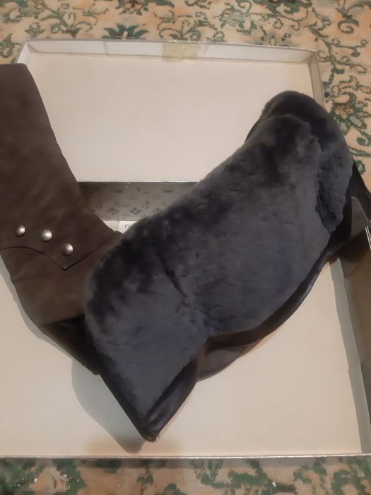 Сапоги натуралка замша(Германия)