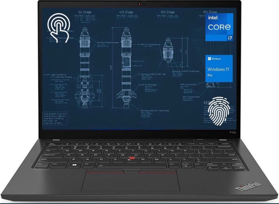 Lenovo Thinkpad P14s (Gen 3) Сенсорный