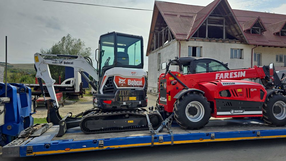 Executam sapaturi mecanizate cu excavatorul