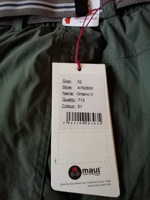 MAUL Ontario 2, мъжки аутдор панталон, Л, НОВ