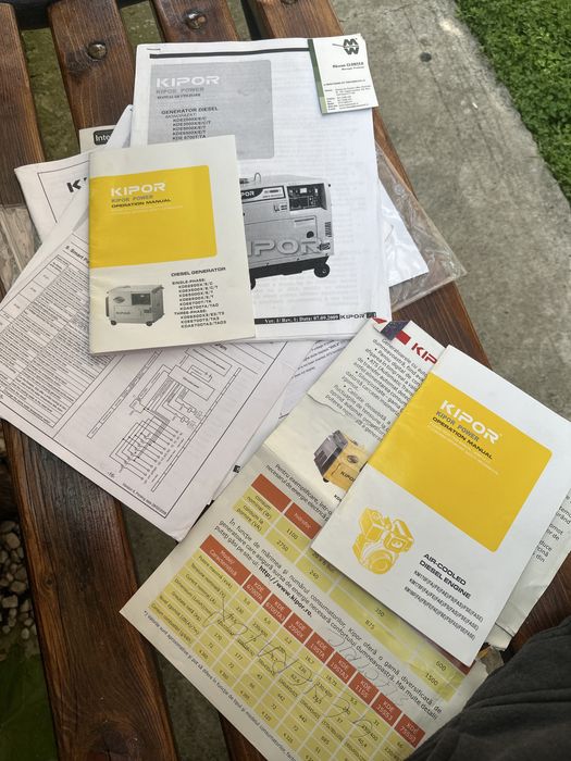 De vinzare generator curent marca kipor