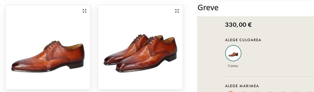 Pantofi de lux 43 43.5 44 44.5 45 45.5 46 GREVE NOI lucrati manual