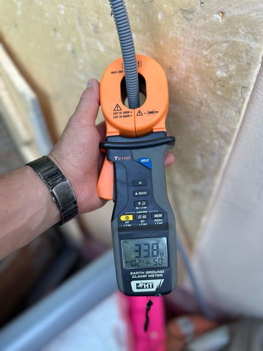 HT T2100 ground earth clamp meter -tester impamantare