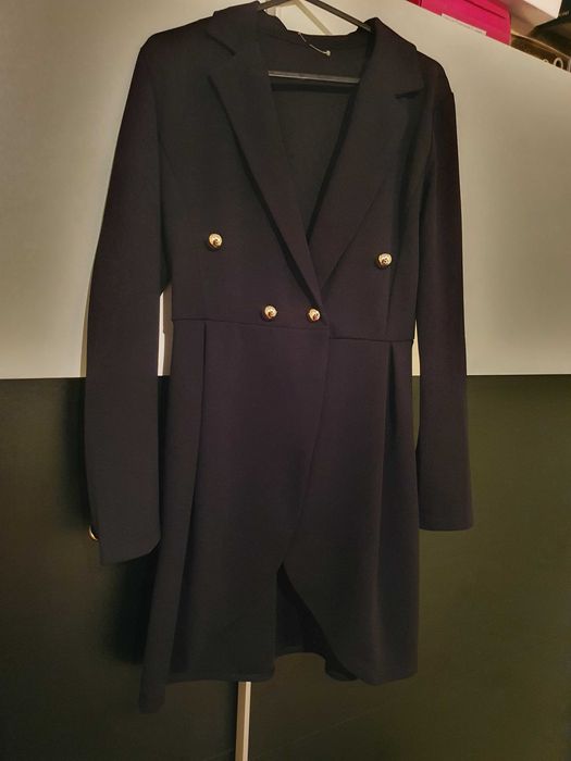 Черно сако-рокля ново