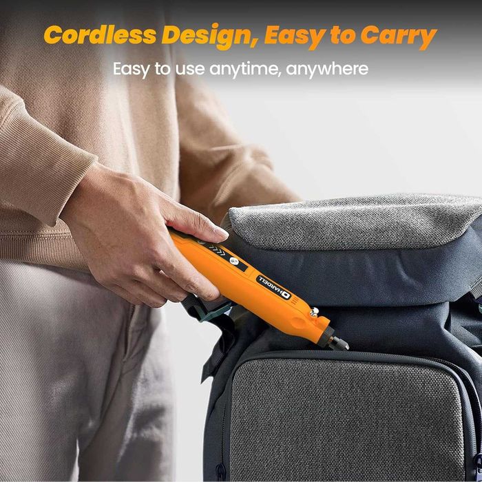 HARDELL Мини безжичен ротационен инструмент, комплект ротационни инстр