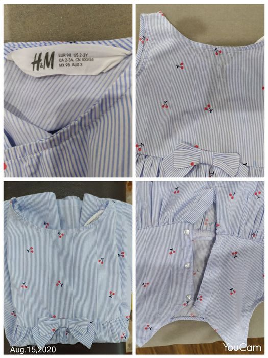 Роклички HM + Лидл 98 sm