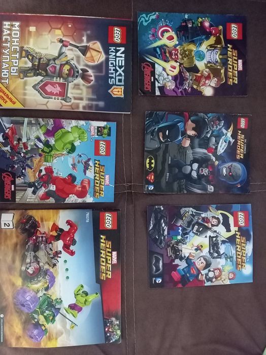 Lego DC, черепашки ниндзя