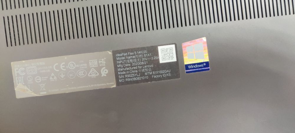 Ноутбук Lenovo Flex 5