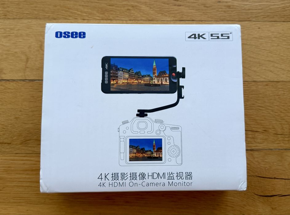 OSEE T5 4k Video Monitor - 5,5 inch - 1000nits | Atomos Shinobi | SmalIHD | Feelworld