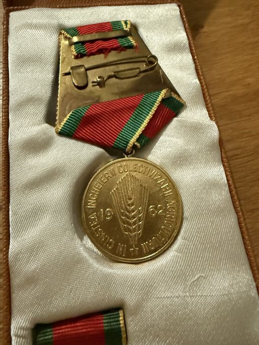 Medalie RSR Colectivizare 1962