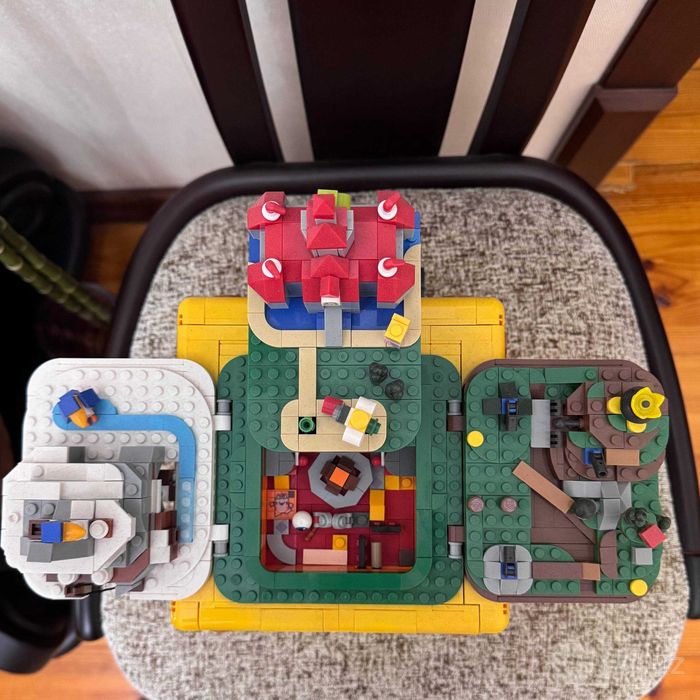 LEGO Super Mario 64 Блок «Вопросительный знак» (71395) — Собранный