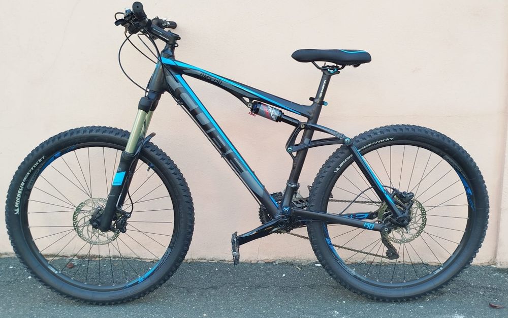Cube full suspension hidraulica
