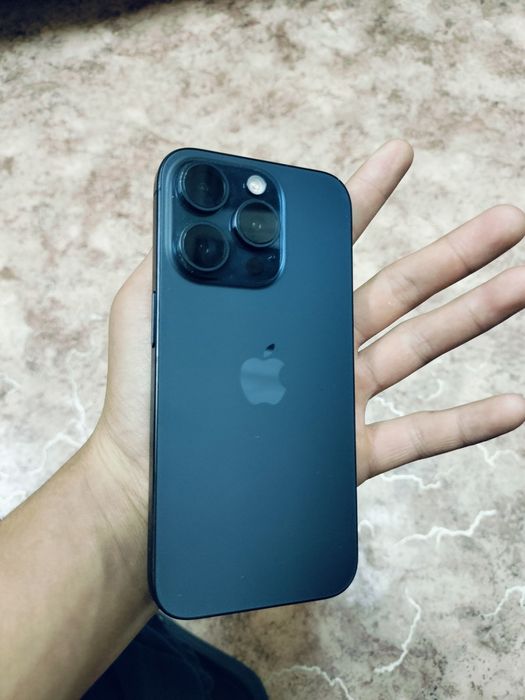 Продам iPhone 15 Pro 128 ГБ

• Память: 128 ГБ
• Аккумулятор: 100%
•