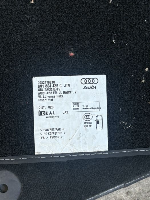 Стелки AUDI A3 8v
