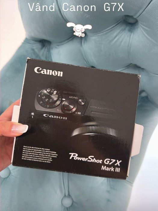 Vând Canon g7x nou