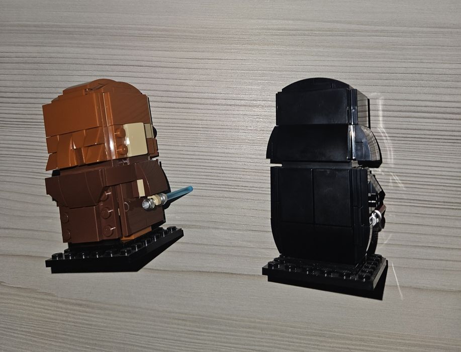 Vand Lego 40547 Obi-Wan Kenobi and Darth Vader BrickHeadz