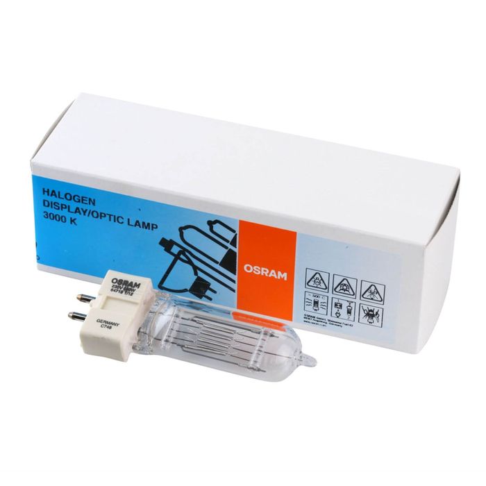 Osram лампа галогенная  240V 300W GX6.35
