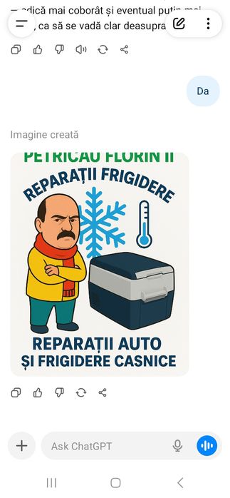 Depanare Frigidere și Congelatoare si Frigidere de Tir