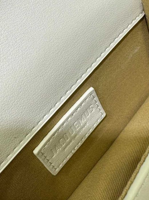 Geanta Jacquemus Le Bambino Alba - Piele Naturala