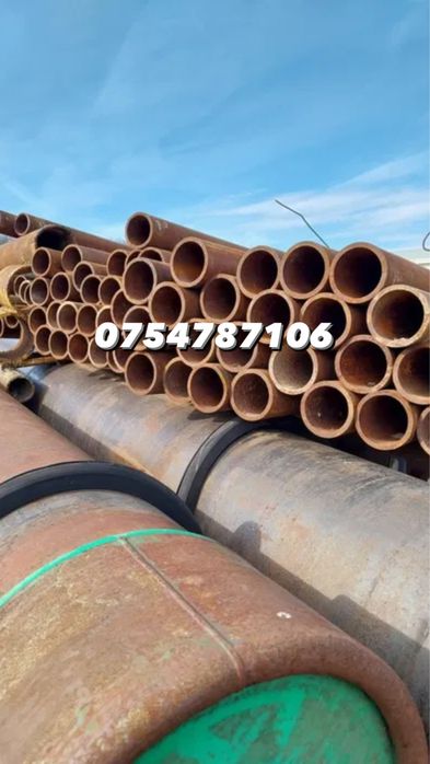 Vand teava metalica trasa si sudata extra groasa 2 lei kg