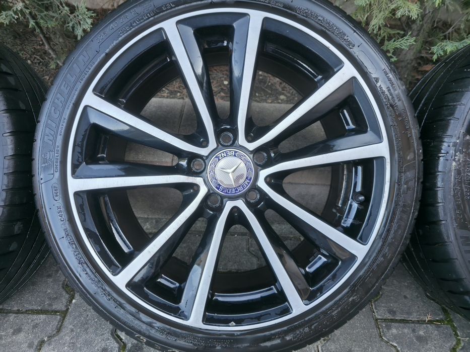 Jante Originale R18 Mercedes A/B class, anvelope vara 225 40 18