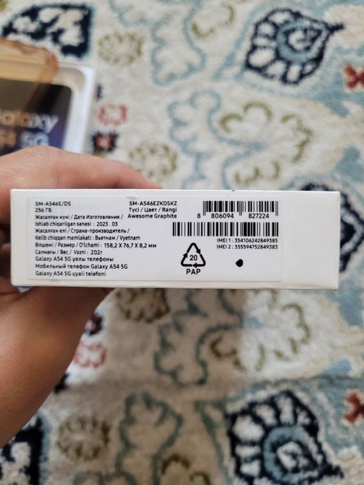 Samsung a54 5G 256/8