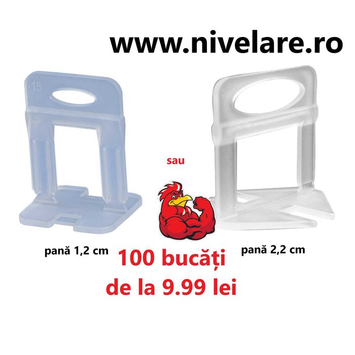 Clipsuri sistem nivelare gresie si faianta placi ceramice