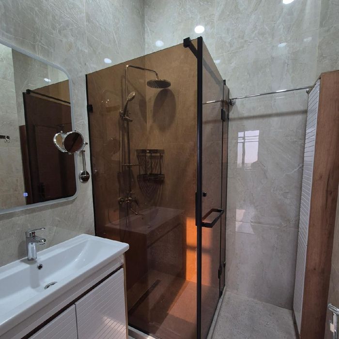 Душевые кабина ЛоФТ перегародка