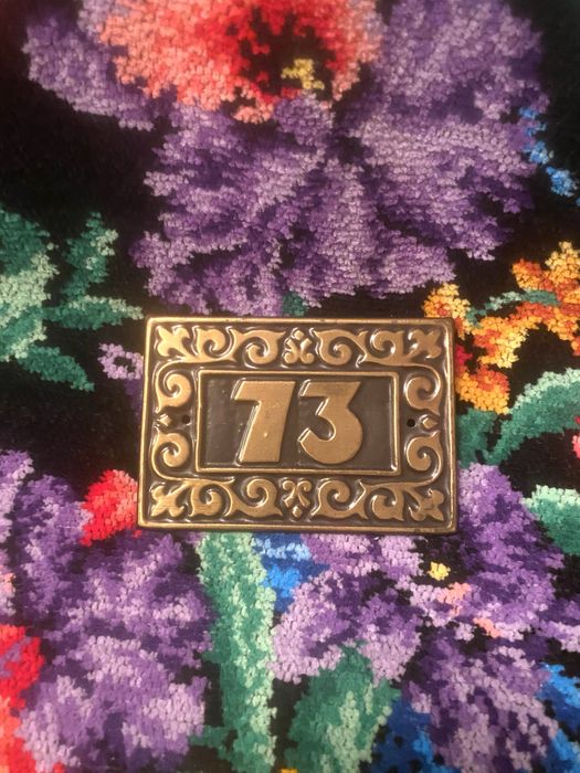 Номер на входную дверь квартиры СССР