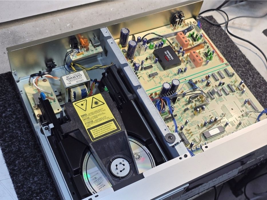 Cd player ONKYO integra DX-6550, hi-end, vârf de serie, argintiu Black