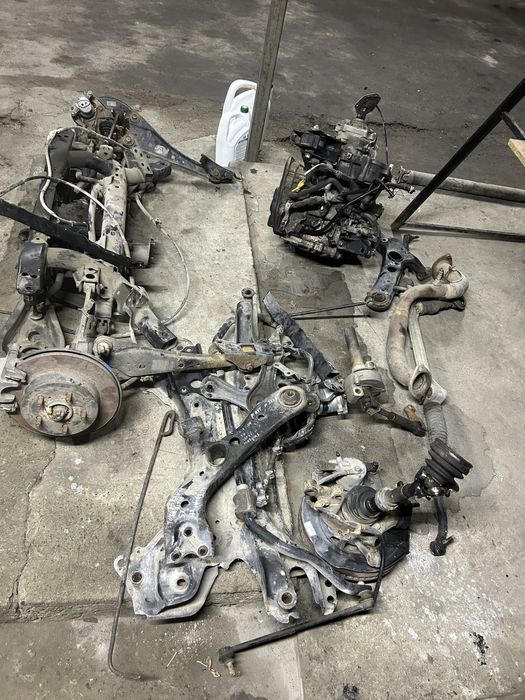 Разбор Toyota RAV4 2014 АКПП редуктор кардан