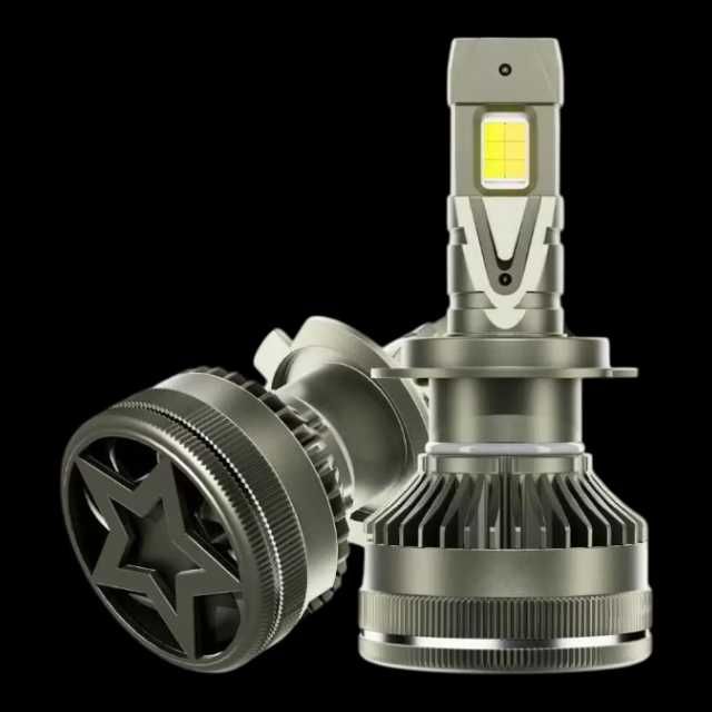 Becuri LED Auto H7 K13-APP 210W 27000LM Control prin Aplicație